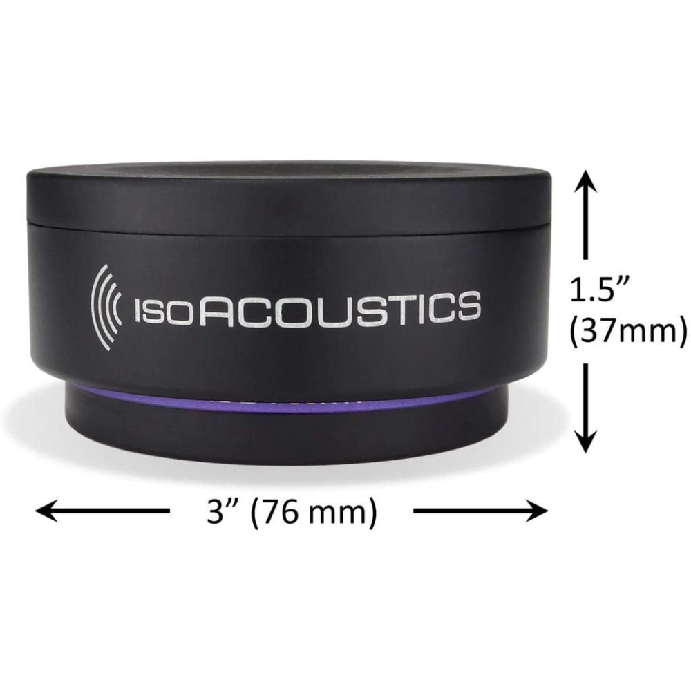 【公司貨】免運保固一年 IsoAcoustics ISO-PUCK 76 喇叭 音響 避震塊 吸震塊 防震 一對兩個-細節圖3