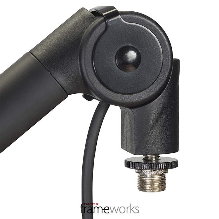 【恩心樂器】Gator Frameworks GFW-MICBCBM3000 夾桌懸臂式麥克風架 附XLR導線 麥克風架-細節圖3