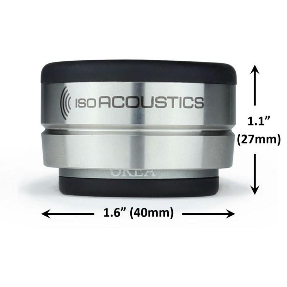 【公司貨】 保固一年 IsoAcoustics OREA Graphite 喇叭 音響 避震塊 吸震塊 防震 單顆-細節圖2