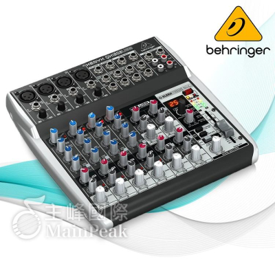 【恩心樂器】德國 Behringer 耳朵牌 XENYX QX1202USB 12軌USB混音器 內建混音器 直播