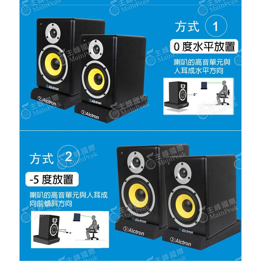 【恩心樂器】1個價 Alctron 監聽音箱/音響/喇叭 防震海綿墊 減震墊 5 6.5 8吋 喇叭墊-細節圖2