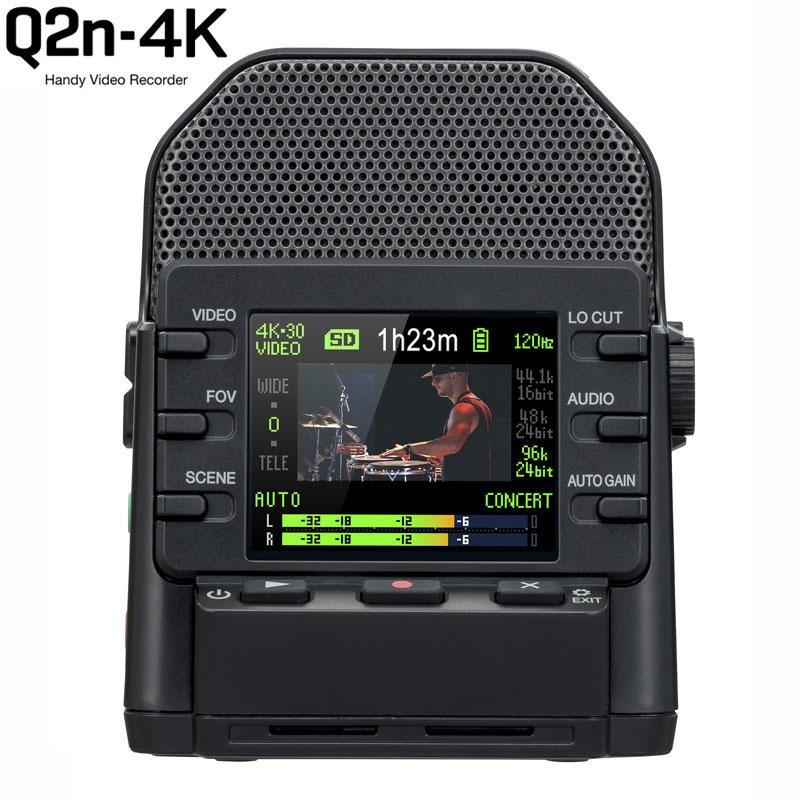 【公司貨】ZOOM Q2n-4K 錄音錄影一次到位 錄影機  收音 麥克風 攝影 錄影 廣角鏡頭 Q2 Q2N 4K-細節圖3