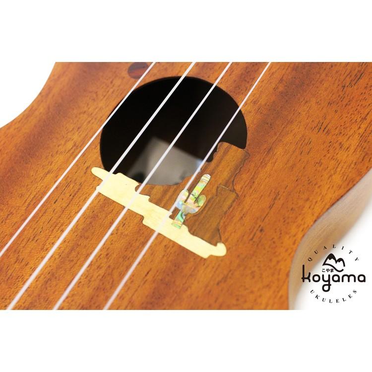 【恩心樂器批發】 Koyama CACTUS-S 沙漠山 設計師系列 限量典藏款 桃花心木 21吋 烏克麗麗-細節圖3
