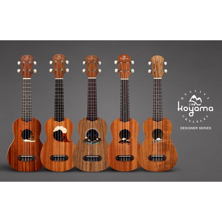 【恩心樂器批發】 Koyama CACTUS-S 沙漠山 設計師系列 限量典藏款 桃花心木 21吋 烏克麗麗-細節圖8