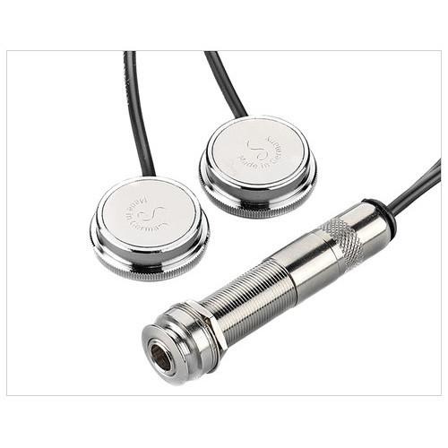 【公司貨免運】 德國 Schaller Oyster D/S 雙頭吸附式拾音器 吉他/提琴/烏克麗可用 16050102-細節圖2