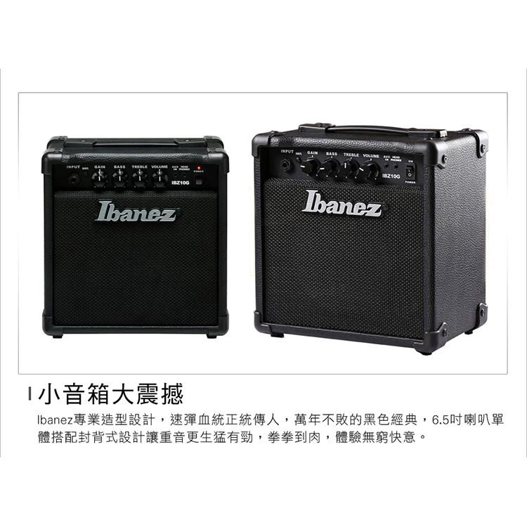 【送導線】免運 日本 Ibanez IBZ10G 10W 10瓦 電吉他音箱 可接耳機 烏克麗麗音箱 公司貨保固一年-細節圖4