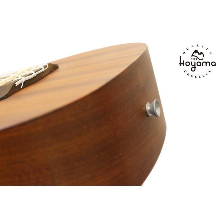 【恩心樂器批發】Koyama KYM-C100SM 23吋烏克麗麗 單板烏克麗麗 桃花心木單板 Concert-細節圖3