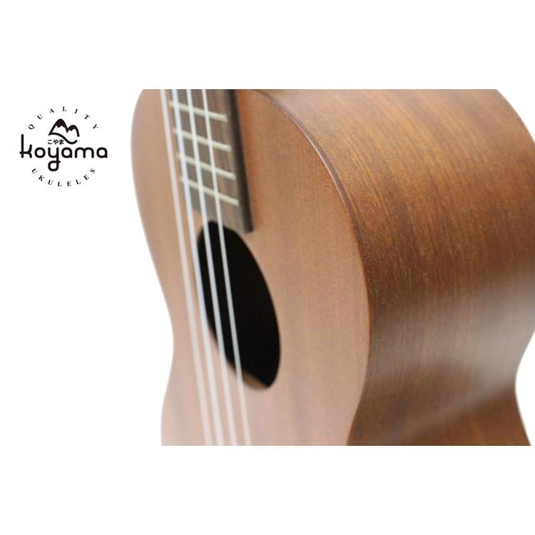 【恩心樂器批發】Koyama KYM-C100SM 23吋烏克麗麗 單板烏克麗麗 桃花心木單板 Concert-細節圖7