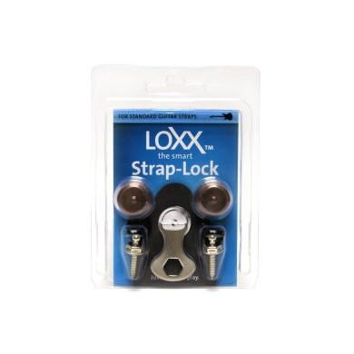 【免運】德國製 LOXX 安全背帶扣 背帶釘 尾釘 吉他 貝斯 烏克麗麗 復古紅銅 LOXX-E-COPPER-細節圖3