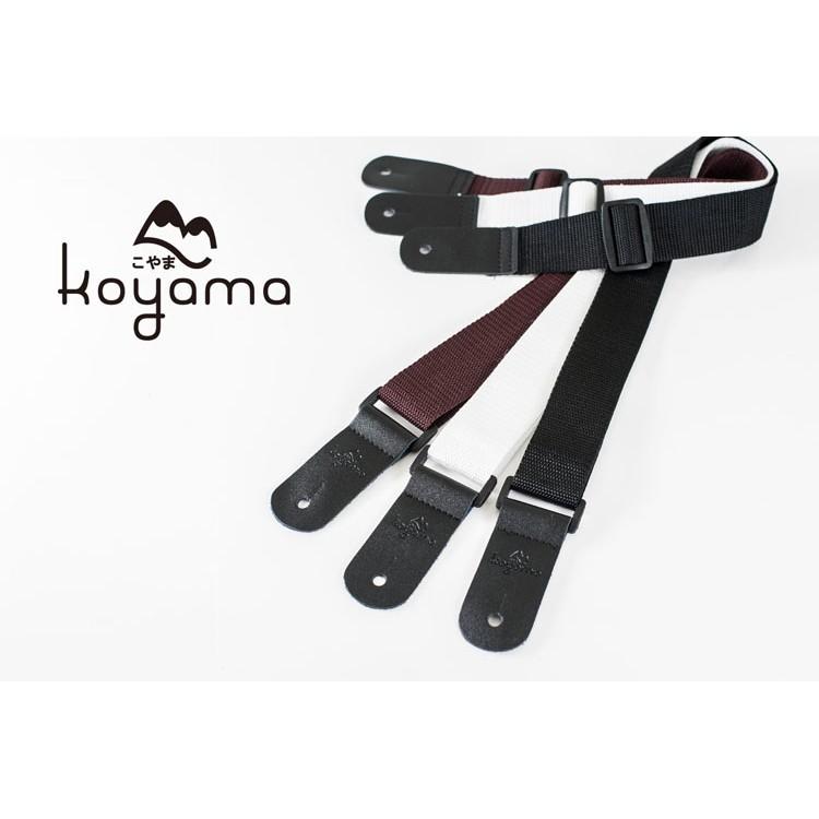 【恩心樂器批發】KOYAMA 原廠 烏克麗麗背帶 烏克麗麗肩帶 黑 UKE STRAP KUS-01-細節圖2