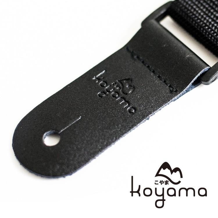 【恩心樂器批發】KOYAMA 原廠 烏克麗麗背帶 烏克麗麗肩帶 黑 UKE STRAP KUS-01-細節圖4