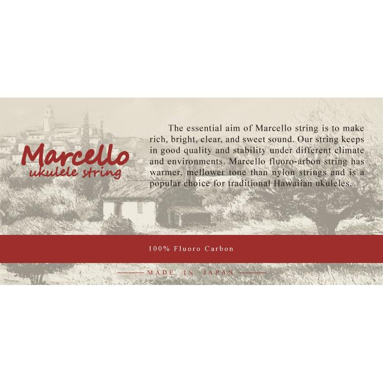 Marcello 日本頂級100%氟碳纖烏克麗麗琴弦 standard 21吋烏克麗麗專用套弦 深褐色 DS-細節圖6