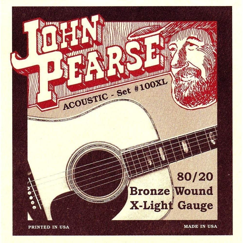 【3件95折】John Pearse 100XL 10-47 黃銅 吉他弦 民謠吉他弦 美國製造 原廠包裝 公司貨-細節圖4