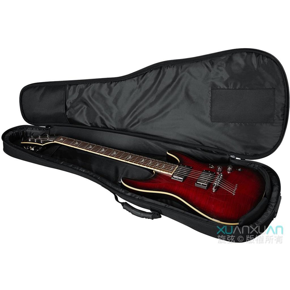 【恩心樂器】GATOR GB-4G-ELECTRIC 便攜電吉他袋 吉他演出袋 吉他高級軟盒 雙肩肩 黑色-細節圖4