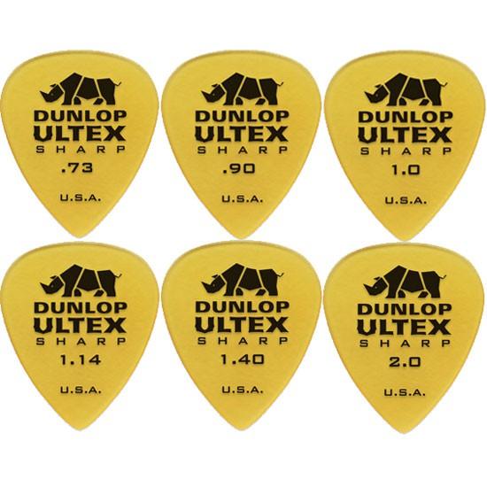 【72片入】美國製 Dunlop 433R ULTEX SHARP 犀牛 PICK 吉他 烏克麗麗 彈片 匹克 撥片-細節圖2