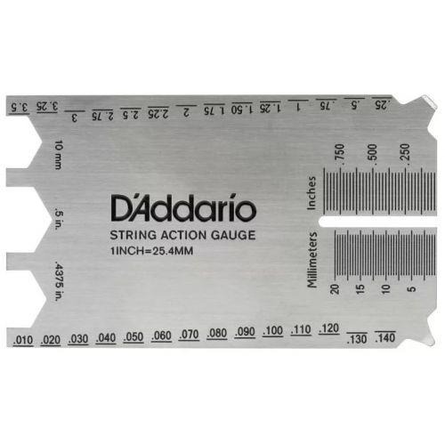 Daddario Planet Waves PW-SHG-01 弦距 卡 尺 調整 工具 卡尺 弦距尺 測量尺 弦距卡-細節圖2