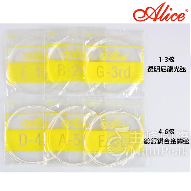 【恩心樂器批發】 ALICE A106 高張力 古典吉他套弦 1套6條 AC106 尼龍弦 古典吉他弦 Hard-細節圖2