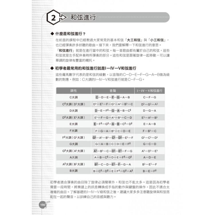 【恩心樂器批發】 全新 《輕輕鬆鬆學KEYBOARD》鋼琴譜 鋼琴教材 流行鋼琴譜 樂譜 鋼琴初階 附影音教學-細節圖7