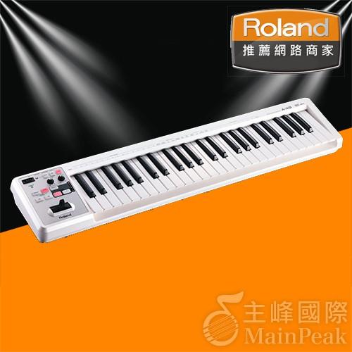 公司貨】ROLAND A-49 A49 49鍵MIDI控制鍵盤鍵盤控制器主控鍵盤鍵盤控制