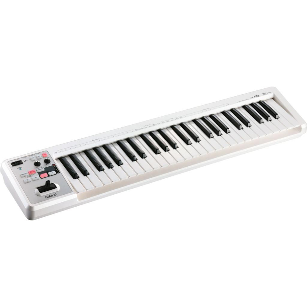 【公司貨】ROLAND A-49 A49 49鍵 MIDI控制鍵盤 鍵盤控制器 主控鍵盤 鍵盤 控制器 白色-細節圖2