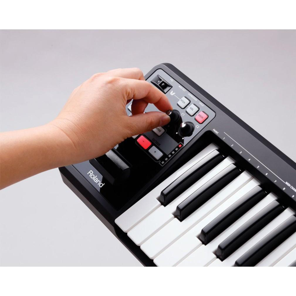 【公司貨】ROLAND A-49 A49 49鍵 MIDI控制鍵盤 鍵盤控制器 主控鍵盤 鍵盤 控制器 白色-細節圖4