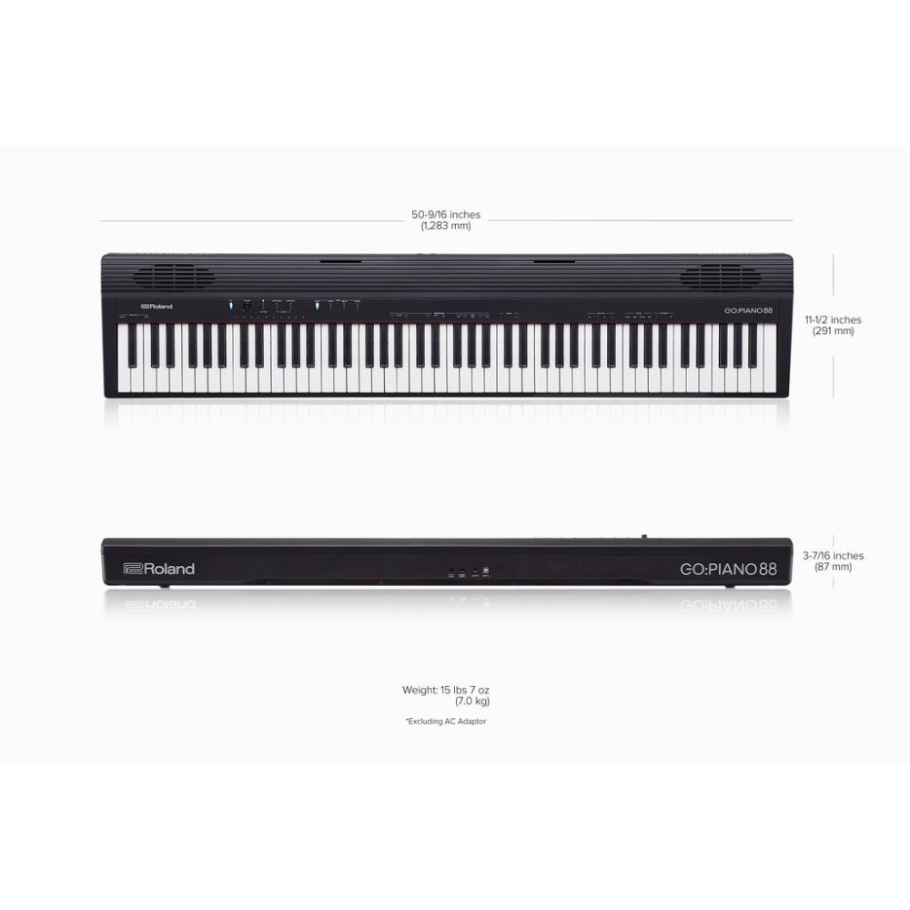 【公司貨】Roland GO PIANO 88 GO-88P GO-88 GO88 電鋼琴 數位鋼琴 電子鋼琴-細節圖2