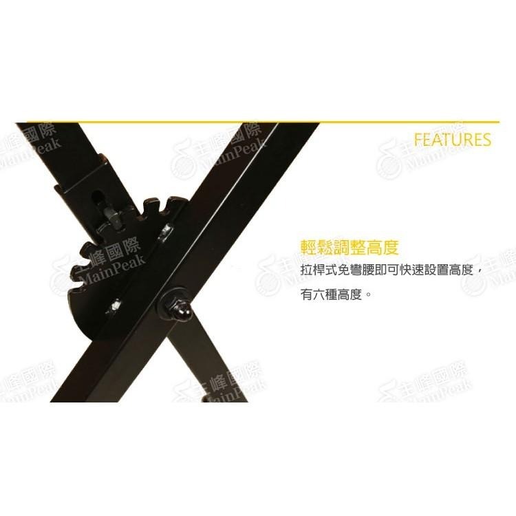 【公司貨】Hercules 海克力斯 便攜型 X型鍵盤架 X型電子琴架 鍵盤架 電子琴架 KS118B-細節圖3