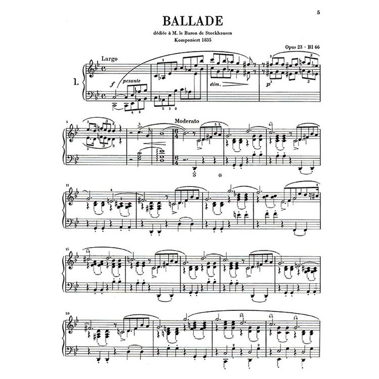 【恩心樂器】CY-Y31 蕭邦 敘事曲【原典版】全音樂譜出版社 大陸書店-細節圖3