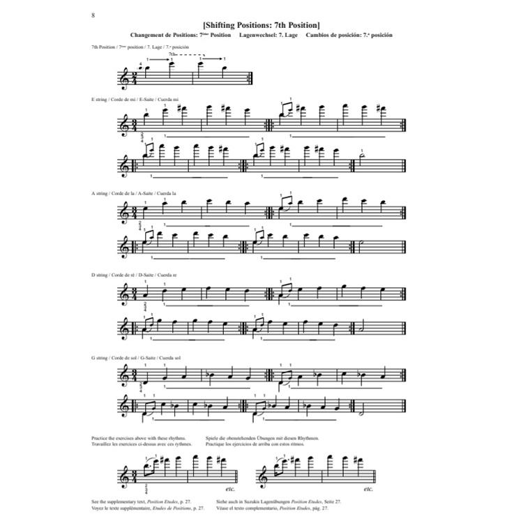 【恩心樂器】鈴木小提琴教本 第7冊 (附CD) Suzuki Violin School Vol.1 小提琴教材 亞洲版-細節圖2