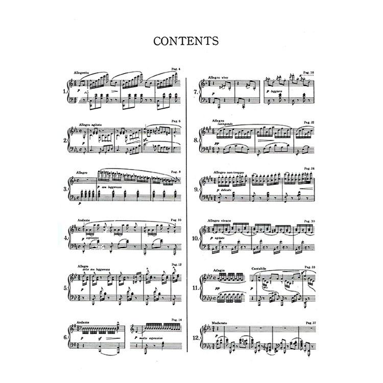 【恩心樂器】CY-P242 (全譯版) 佈爾格彌勒十二首練習曲-作品105  全音樂譜出版社 大陸書店-細節圖2