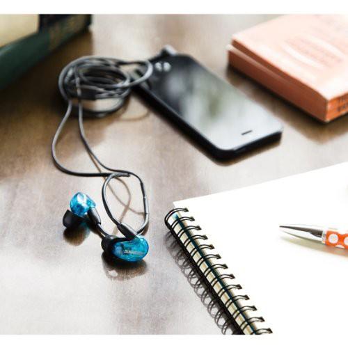 【台灣公司貨】保固兩年 SHURE SE215 UNI 耳道式耳機 線控麥克風 AONIC215 AONIC 215 藍-細節圖4