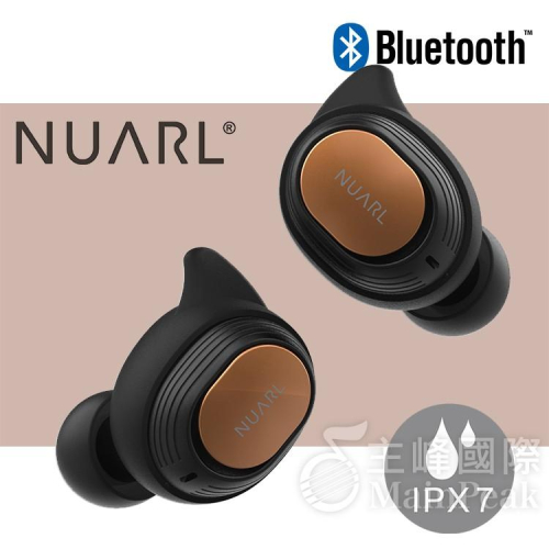 【公司貨】NUARL NT110 防水 運動型 真無線耳機 藍牙耳機 無線耳機 真無線藍牙耳機 黑( NT100 新款)