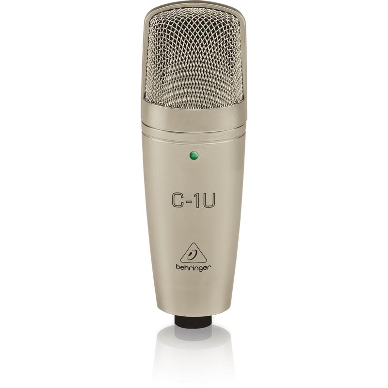 【恩心樂器】加贈防噴網 德國 Behringer 百靈達 C-1U 電容式麥克風 USB 接口 錄音-細節圖2