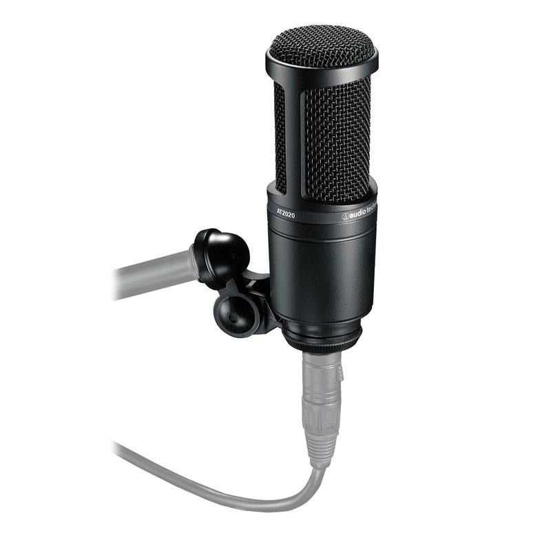 【公司貨附發票】 加贈防噴網 鐵三角 AT2020 專業靜電型電容式麥克風 錄音室專業等級 電容式麥克風 XLR-細節圖3