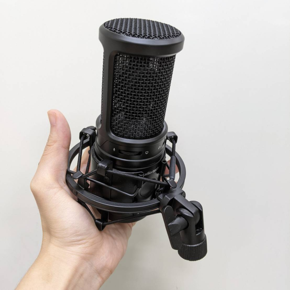 【公司貨附發票】超值全配 (AT2020USB X M30X +麥架+防震架+防噴網) 鐵三角 AT2020 電容麥克風-細節圖2