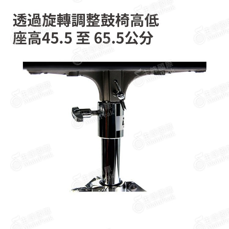 【恩心樂器】ISBN I-DT1 旋轉升降鼓椅 爵士鼓椅 電子鼓椅 台製 四段式調整 高級鼓椅 升降 鼓凳 椅墊加厚-細節圖3