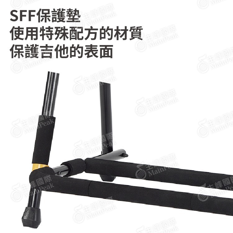 【恩心樂器】Hercules GS523B 海克力斯 直排三支木吉他架 吉他展示架 吉他架 電吉他架 電貝斯架 Bass-細節圖2