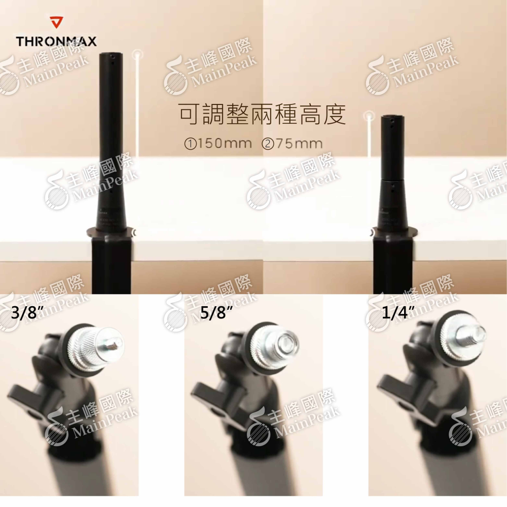 【新上色】Thronmax Twist S6 夾式懸臂支架 麥克風架 手機架 相機架 磁吸隱線桌邊架 直播錄影拍攝 白色-細節圖5