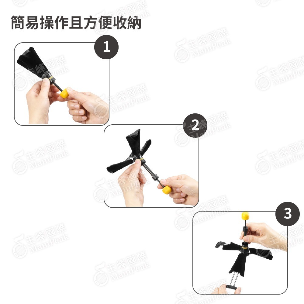 【恩心樂器】Hercules DS440B TRAVLITE 單簧管支架 豎笛 黑管 摺疊支架 超迷你 輕便型 外出架-細節圖5