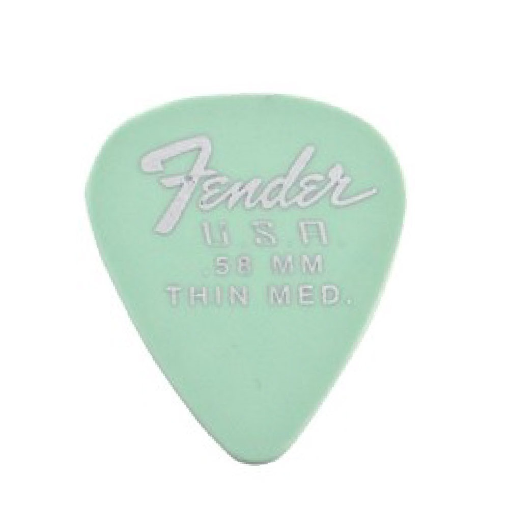 【恩心樂器】FENDER DURA-TONE PICK 6種厚度 美國大牌 正貨 匹克 吉他PICK 烏克麗麗 貝斯-規格圖4