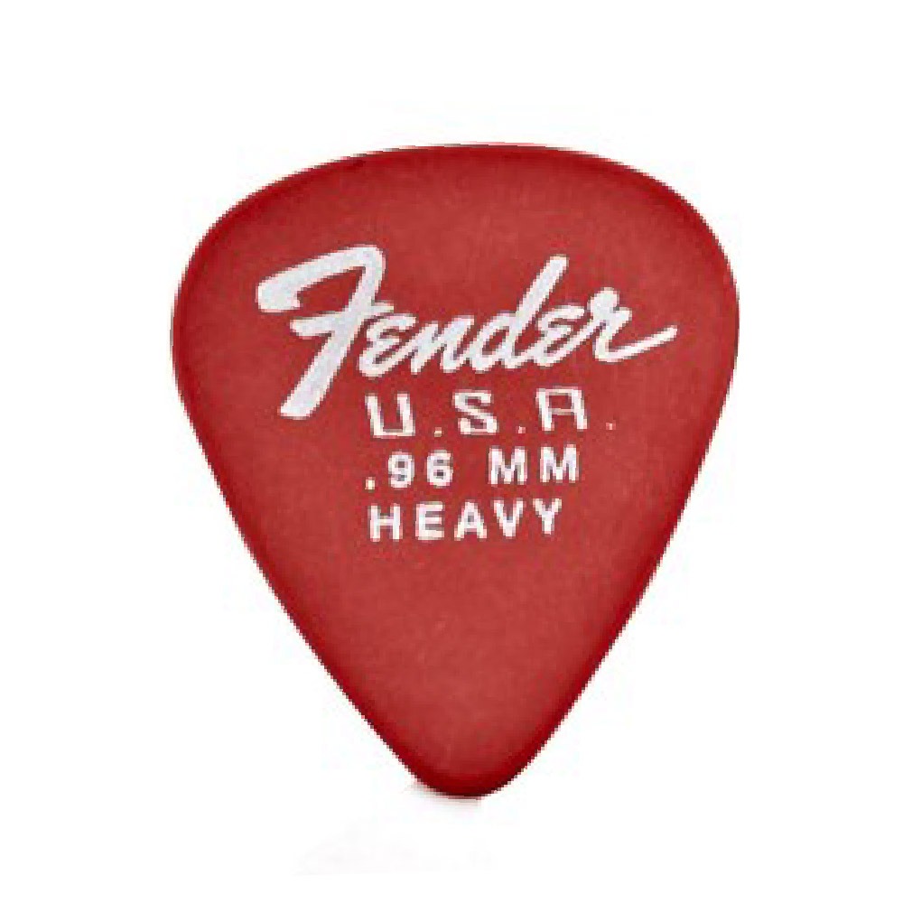 【恩心樂器】FENDER DURA-TONE PICK 6種厚度 美國大牌 正貨 匹克 吉他PICK 烏克麗麗 貝斯-規格圖4