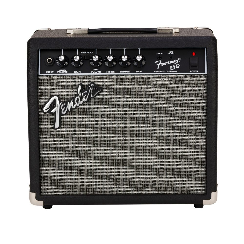 【送導線】Fender frontman 20G 電吉他音箱 20W 公司貨 可接mp3/耳機 可接踏板 音箱 EQ-細節圖4