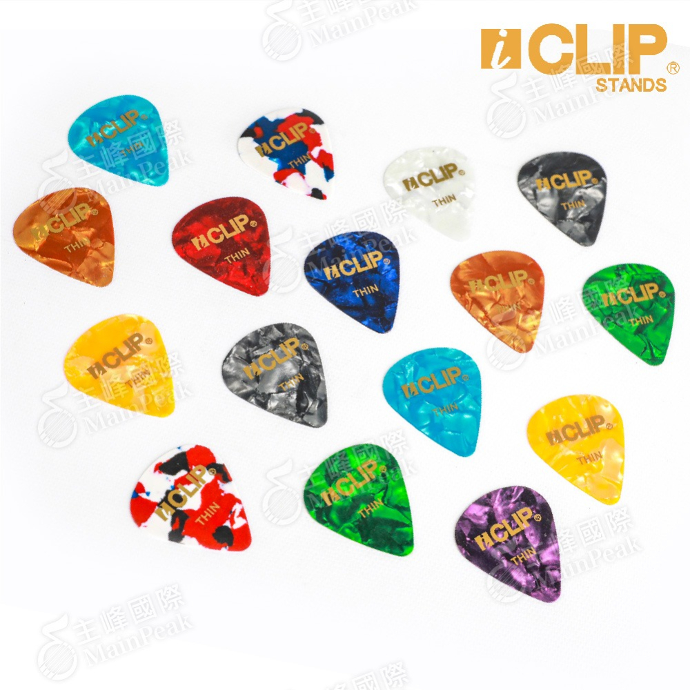 【買5送1】ICLIP 351賽璐璐 匹克 彈片 撥片 PICK 0.46mm 木吉他 烏克麗麗 電吉他 fender-細節圖3