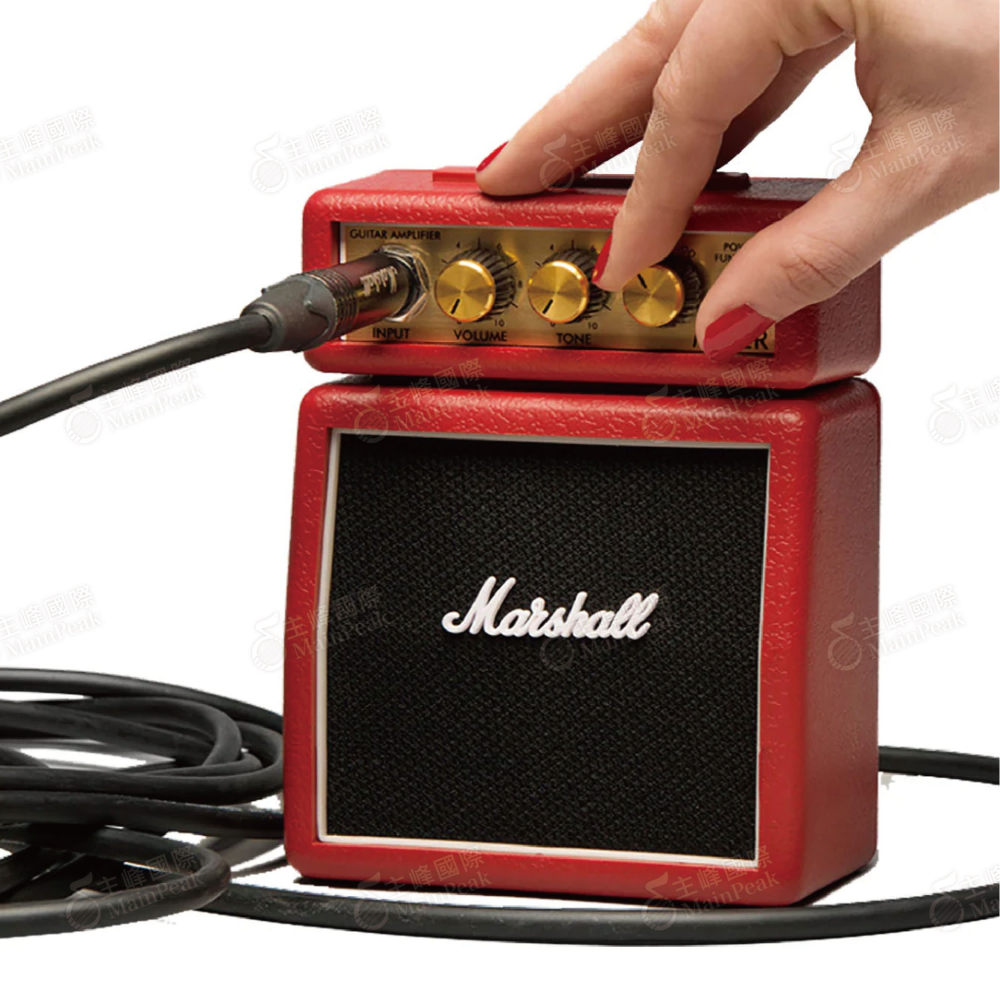 【恩心樂器】原廠公司貨 Marshall MS-2 迷你電吉他音箱 小顆隨身系列 迷你音箱 Micro Stack-細節圖5