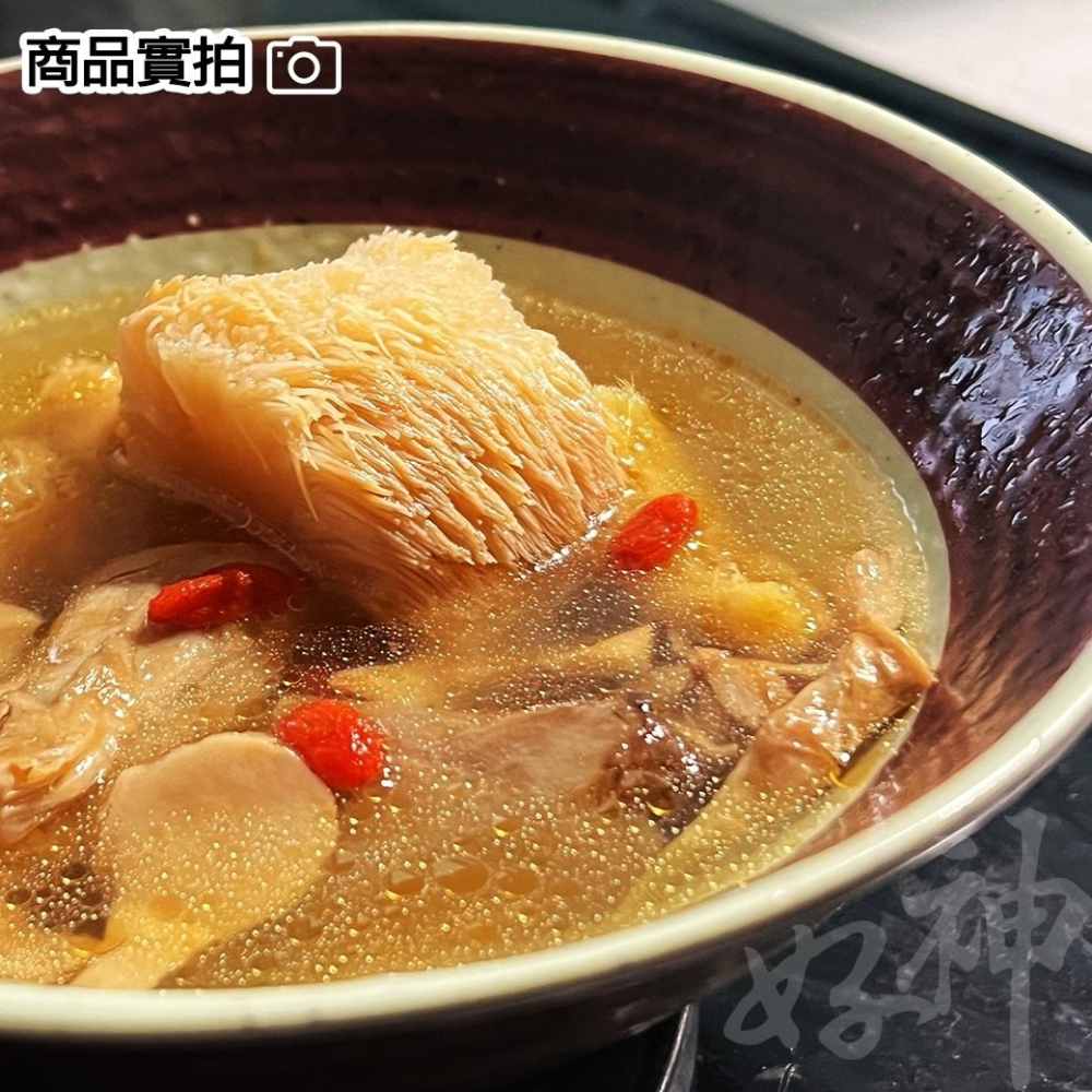 好神-麻油猴頭雙菇湯個人包(400g/包)-細節圖2