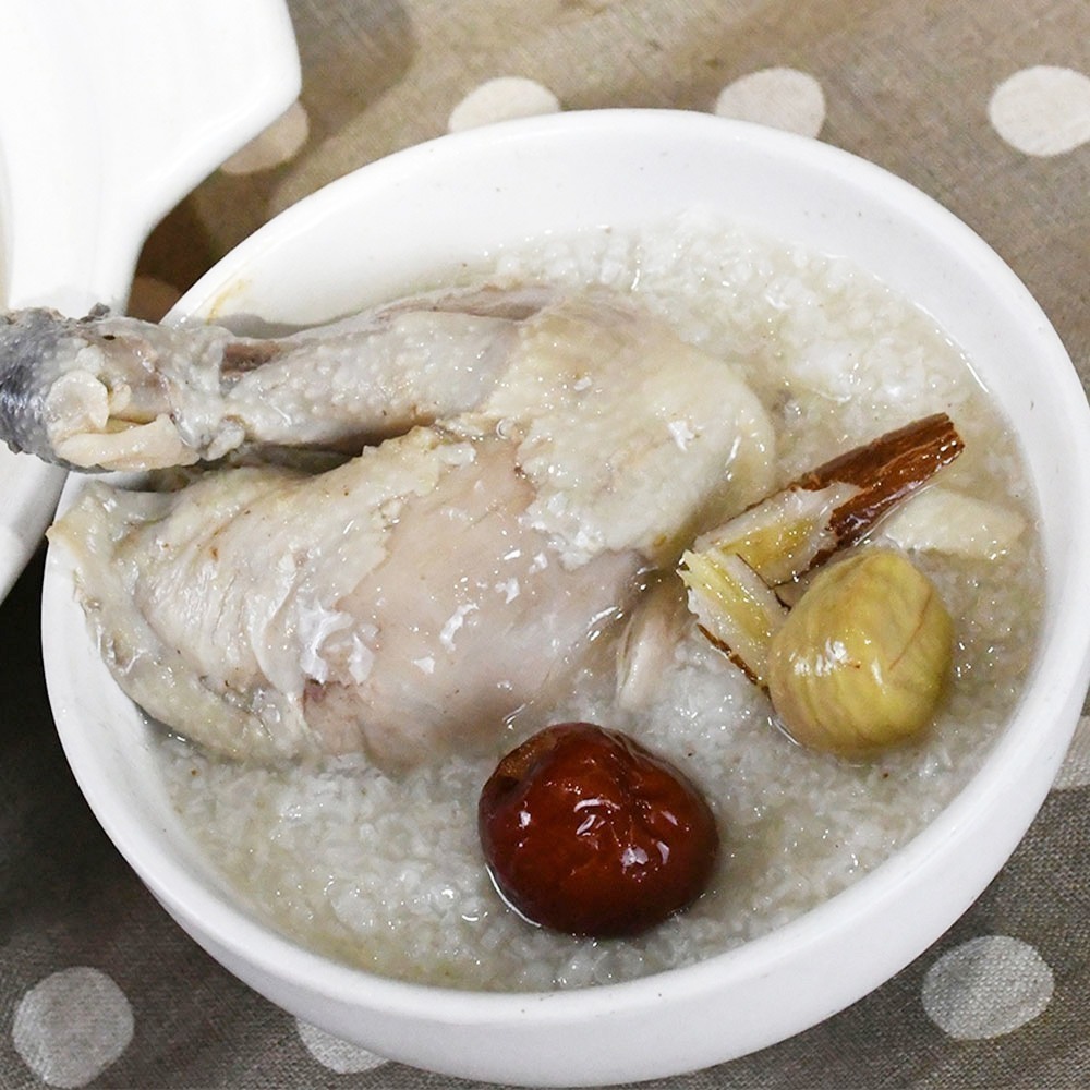 好神-韓式糯米人蔘全雞湯烏骨雞湯(2kg/包)-細節圖5