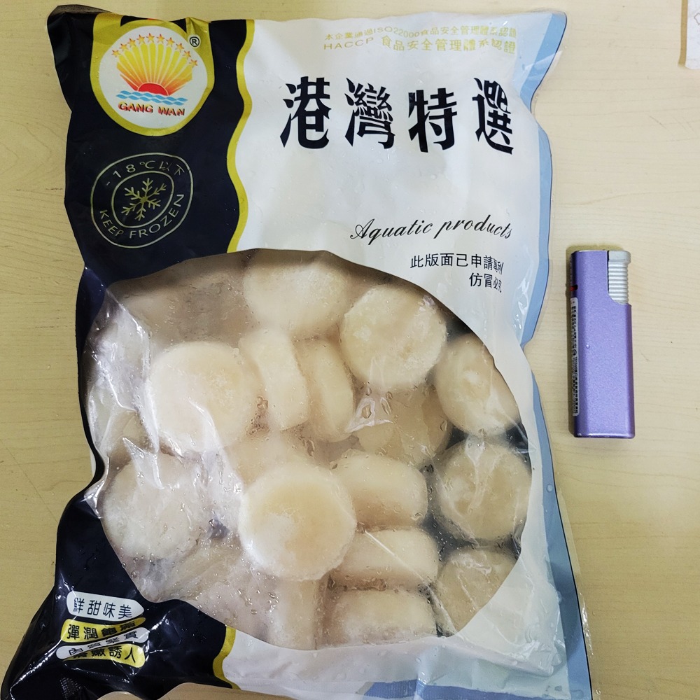 好神-圓扇組合NG干貝(1000g/約35~45顆/包)-細節圖6