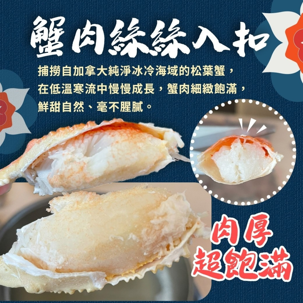 好神-加拿大熟凍松葉蟹(375g/隻)-細節圖4