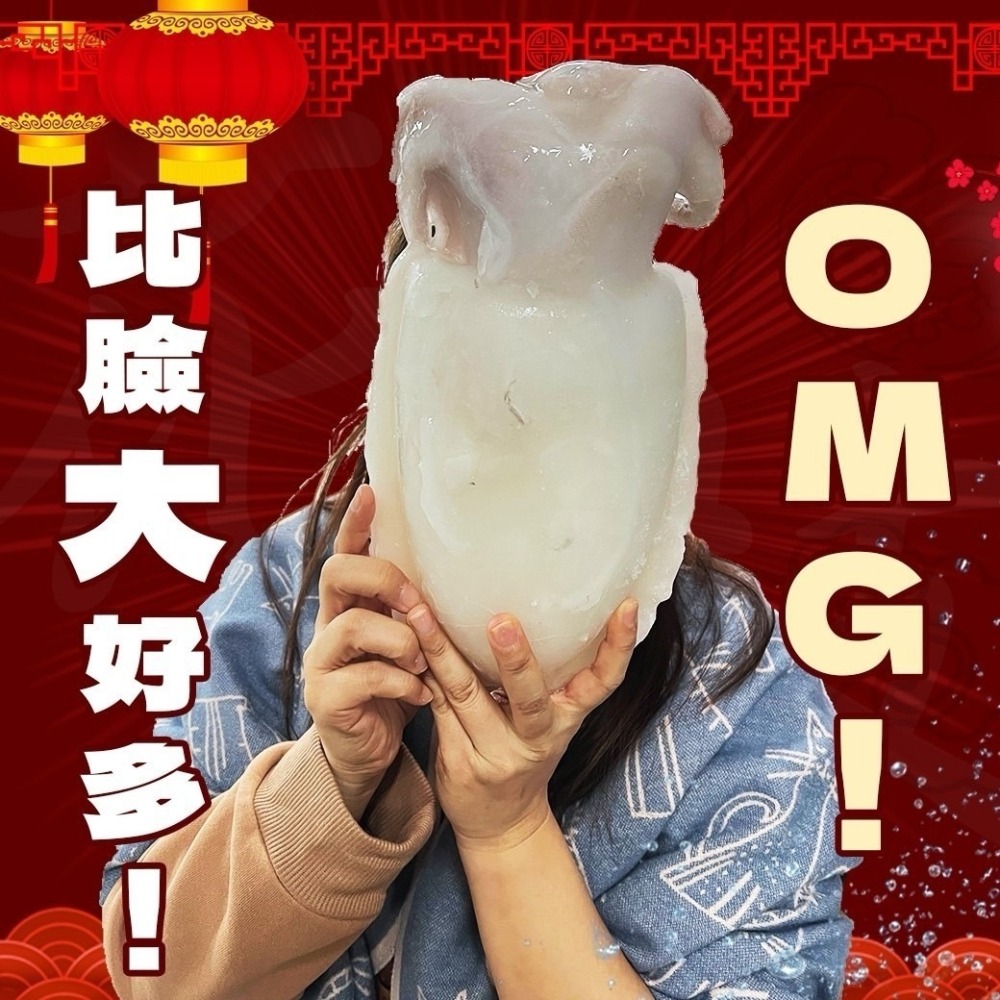好神-巨無霸二去花枝(700g~1000g/尾)-細節圖3