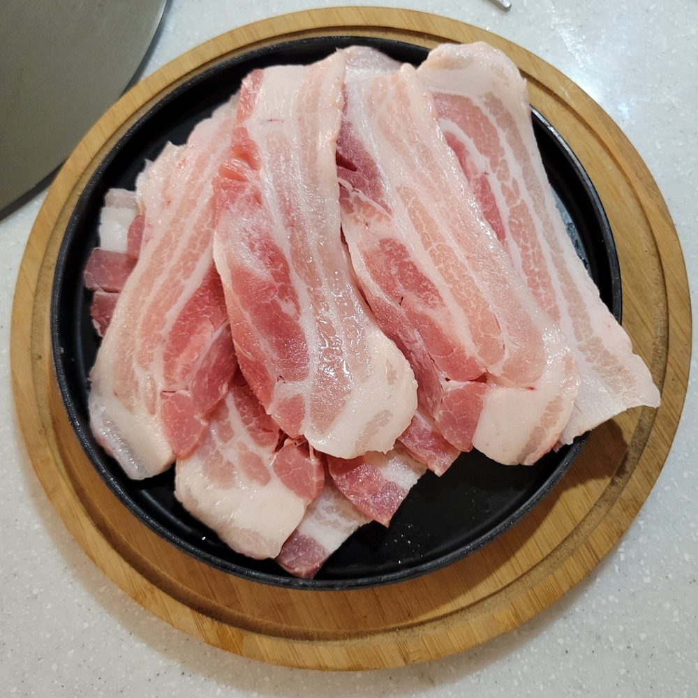 好神-三層帶皮豬五花肉片(400g/包)-細節圖7